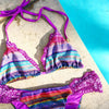 BIKINI A TRIANGOLO MODELLO "RAINBOW"